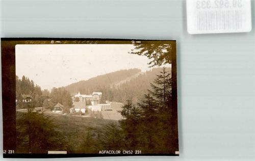 Hundseck mit ehemaligem Kurhaus Foto Original aus Archiv eines Ansichtskartenverlags Ort handschriftlich