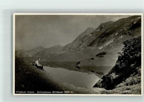 Bad Hindelang 1918 Schrecksee Fotograf M. Rauch