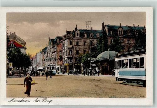 Mannheim Straßenbahn Am Ring