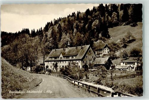 Schüttentobel Krankenhaus Foto Original aus Archiv eines Ansichtskartenverlags