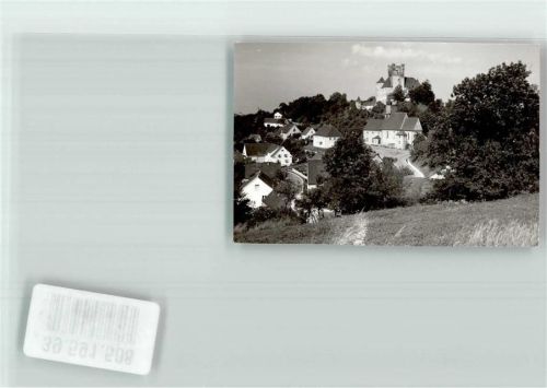Günzburg Schloss Reisensburg Ort handschriftlich Foto Orginal aus Archiv eines Ansichtskartenverlags