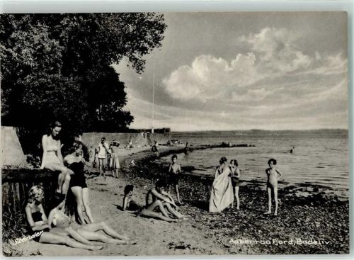 Apenrade Schwimmbad Strand Foto Stender
