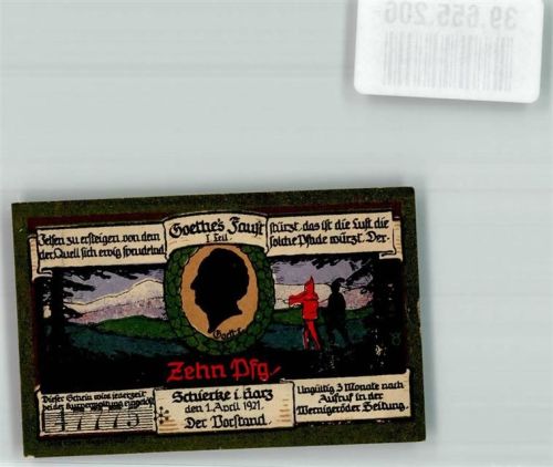 Schierke 10 Pfenning