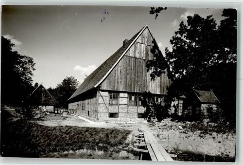 Detmold Westfälisches Bauernhaus Foto Orginal aus Archiv eines Ansichtskartenverlags Ort handschriftlich