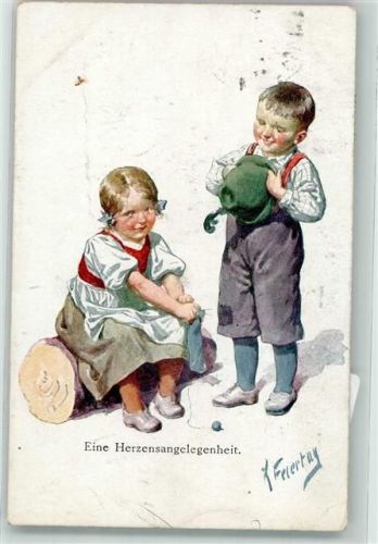 1917 Kinder Eine Herzensangelegenheit B.K.W.I. Nr.982-6
