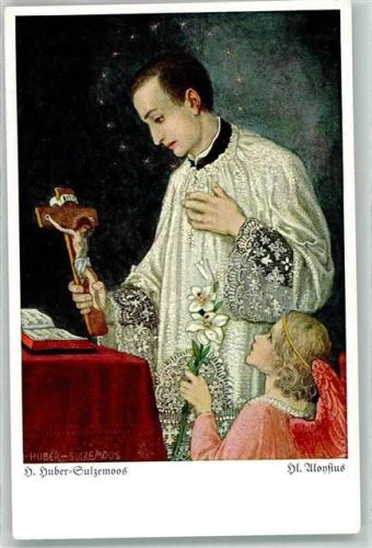 Verlag B. Huber Serie 9 Nr. 183 Hl. Monsius Priester