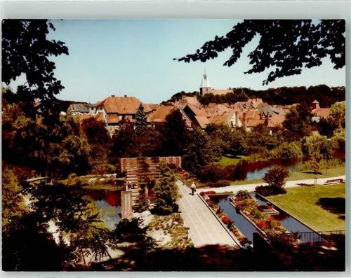 Mölln Kurpark Ort handschriftlichFoto Original aus Archiv eines Ansichtskartenverlags