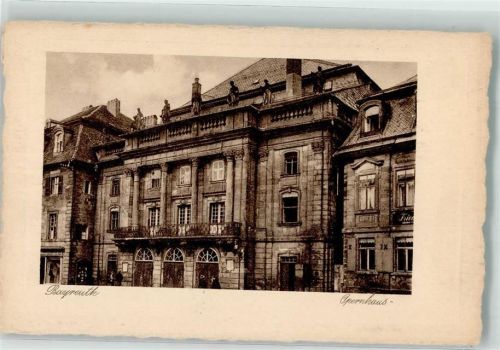 W8580 Bayreuth Opernhaus Verlag Bruno Hansmann Nr. 31511 Wagner, R.