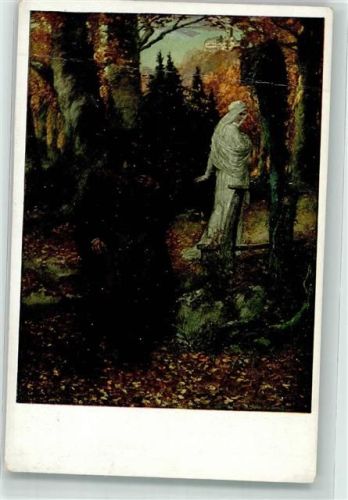sign. Leeke, Ferd. Die Walküre Richard Wagner Zyklus Verlag M. Munk Nr. 984 Wagner, R. Künstlerkarte