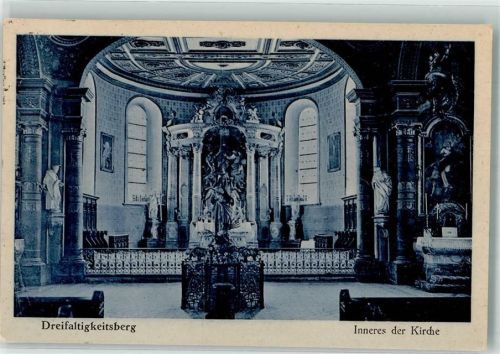 Spaichingen Foto Filphot Dreifaltigkeitsberg Inneres der Kirche