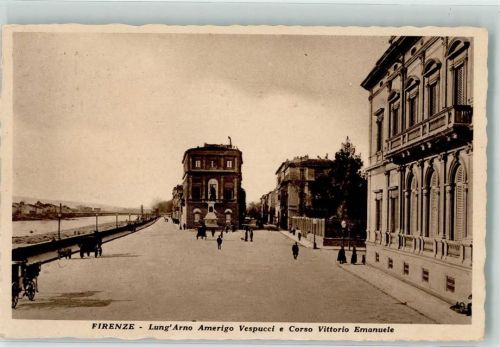 Firenze 1933 Corso Vittoiro Emauele