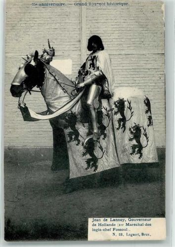 Brüssel 75 Anniversaire Grand Tournoi historique Jeanne de Lannoy