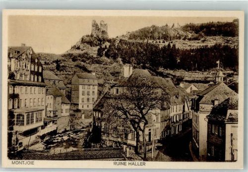 Monschau Burg Ruine Haller