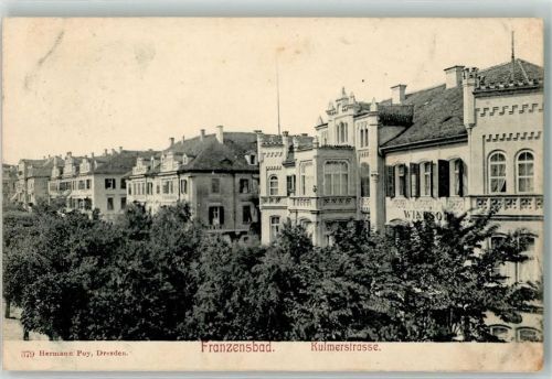 Frantiskovy Lazne 1902 Kulmerstrasse