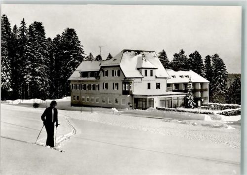Zwieselberg Hotel Hirsch Winter Skifahrer