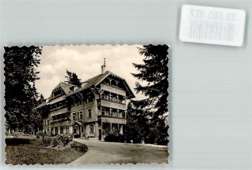 Villingen Tannenhöhe Kinderheim Ort handschriftlich Foto Original aus Archiv eines Ansichtskartenverlags