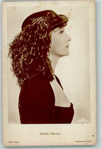 Garbo Greta Filmschauspieler
