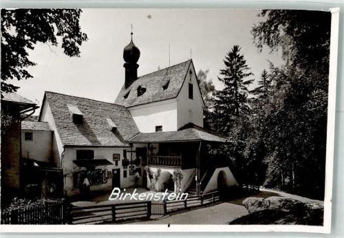 Birkenstein Wallfahrtskapelle Maria Himmelfahrt Foto Orginal aus Archiv eines Ansichtskartenverlags