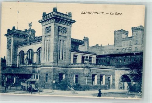 Saarbrücken Hauptbahnhof LKW