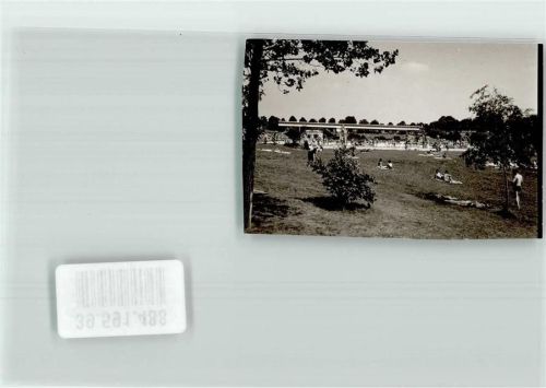 Giengen Bergbad Ort handschriftlich Foto Orginal aus Archiv eines Ansichtskartenverlags