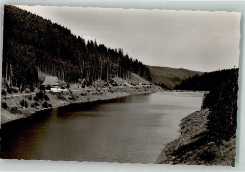 Vöhrenbach Linachtalsperre mit Gasthaus zur Talsperre