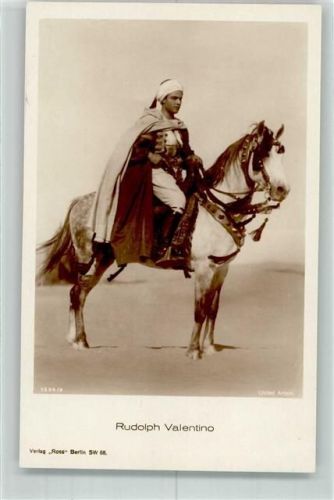 Valentino, Rudolph Ross-Verlag 1534/3 Pferd Schauspieler