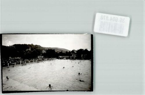 Bensheim Foto Original aus Archiv eines Ansichtskartenverlags Schwimmbad