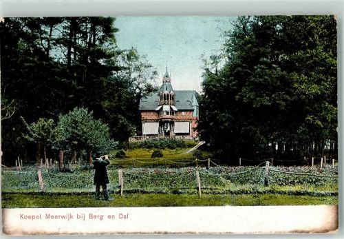 Nijmegen 1910 Hotel Berg en Dal Meerwijk