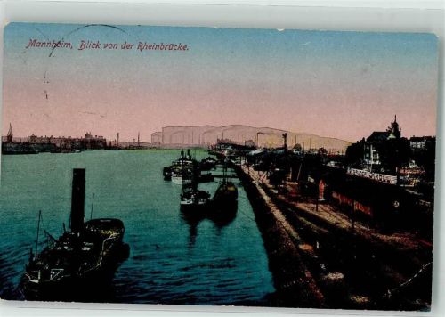 Mannheim Neckar Dampfschiffe
