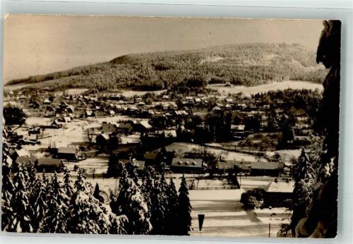 Kurort Jonsdorf Winter Zittauer Gebirge