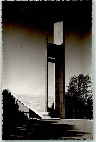 Sennestadt Evangelische Kirche Ort handschriftlich Foto Original aus Archiv eines Ansichtskartenverlags