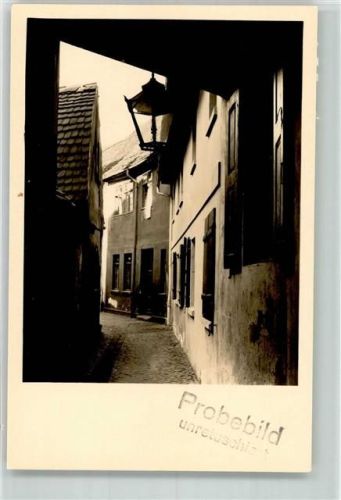 Dessau Ort handschriftlich Gasse