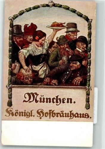 München 1914 Hofbräuhaus Verlag Mittermüller Nr. 2