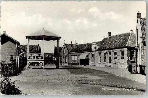 Scharendijke 1972 Dorpstraat