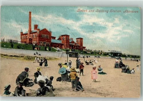 Aberdeen 1908 Schwimmbad Bathing Station