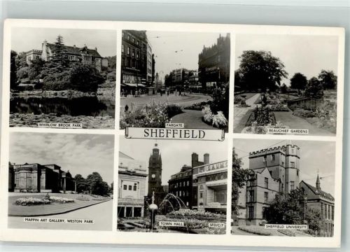 Sheffield Rathaus Universität Fargate Whirlow Brook Park