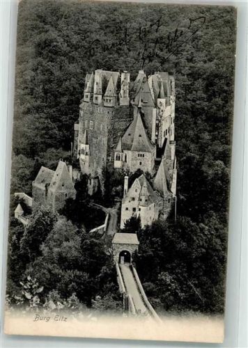 Wierschem 1907 Burg Elz