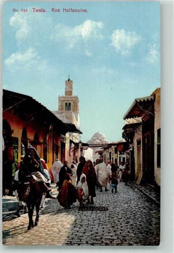 Tunis Tracht Rue Halfaouine