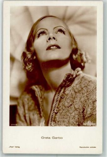 Garbo Greta Filmschauspieler