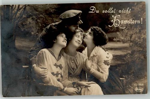 1913 Du sollst nicht Hamstern Uniform Frauen Nr. 62176/6
