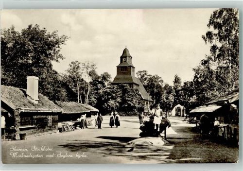 Göteborg 1961 Skansen Kirche