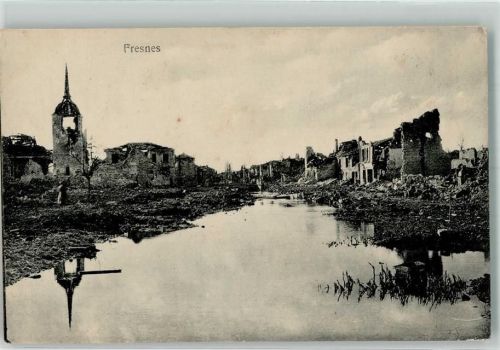 Fresnes 1917 Feldpost WK I