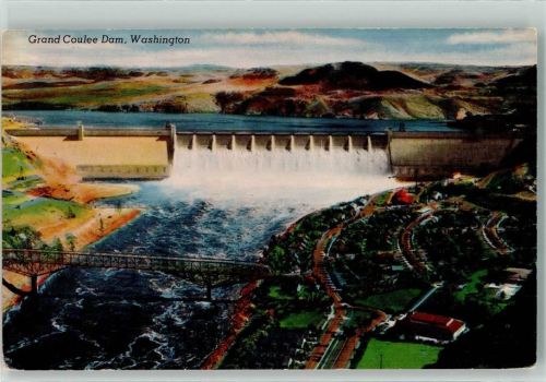 Seattle Grand Coulee Dam Washington