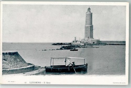 Livorno 1902 Leuchtturm