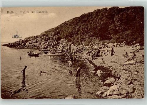 Ransvik 1930 Schwimmbad Strand
