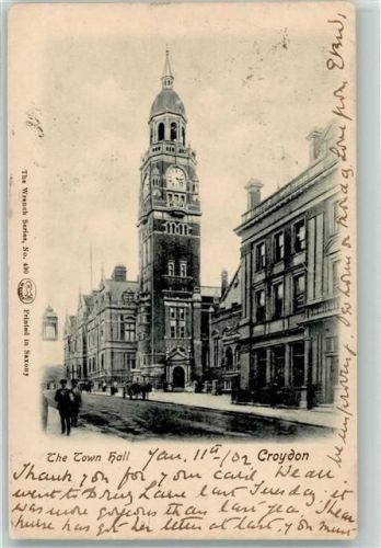 London Borough of Croydon 1904 The Town Hall