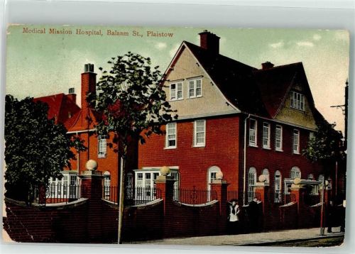 London 1906 Krankenhaus Plaistow