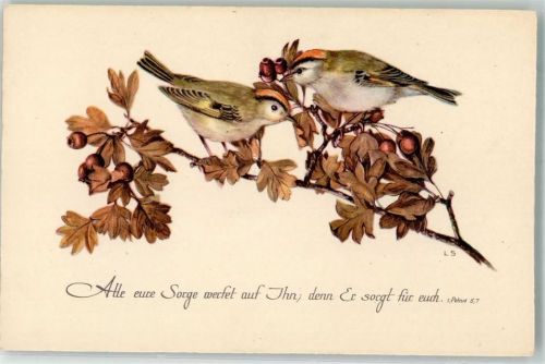 Singvogel sign. L.S. Religion Vers