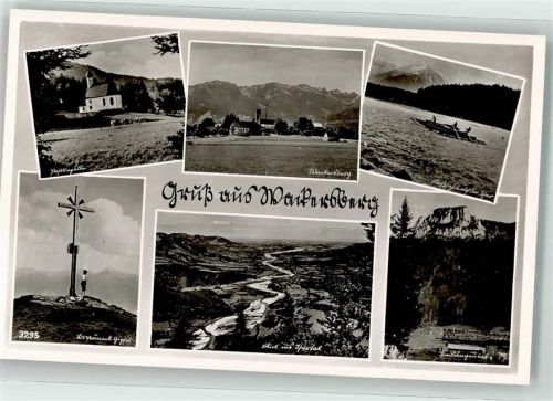 Wackersberg Pestkapelle Brauneck Gipfel Gipfelkreuz Flossfahrt auf der Isar