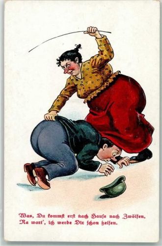 Asch versohlen Humor